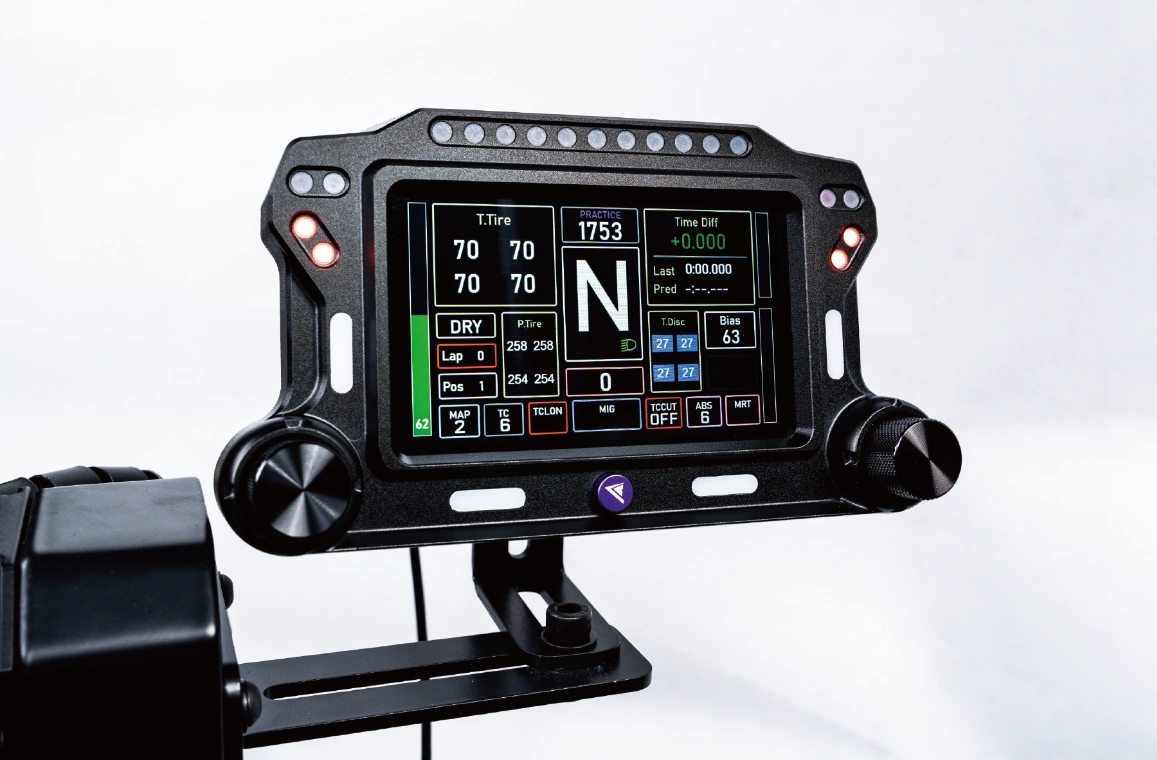 Conspit CSD Lite installed on an aluminium-profile cockpit